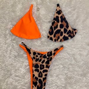 Two piece bathing suit